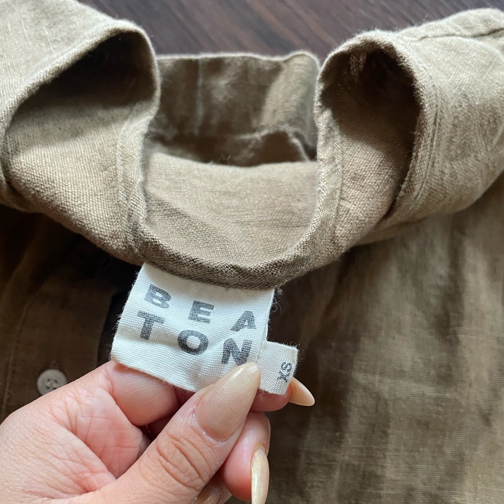 Beaton Linen Utility Jumpsuit